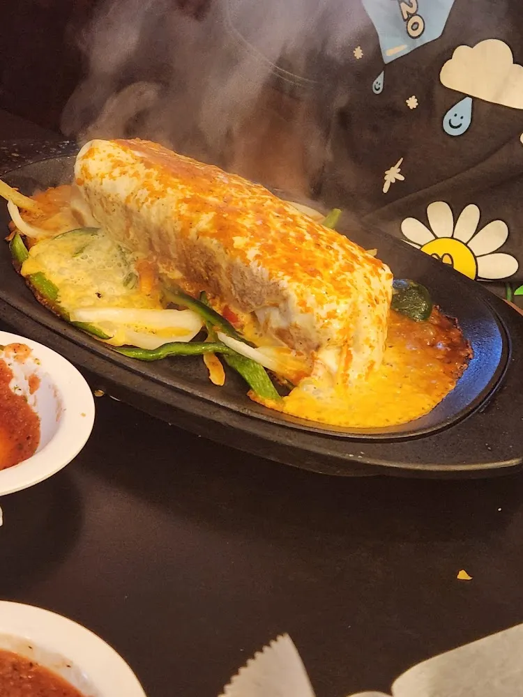 Flaming Burrito Suizo